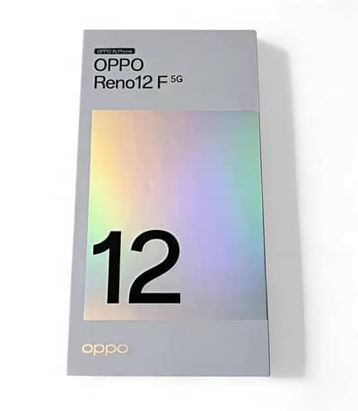 OPPO Reno12 F Full Box 10/10 Condition
