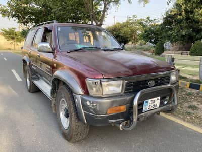 Toyota Surf 1991 SSR 2004 registration
