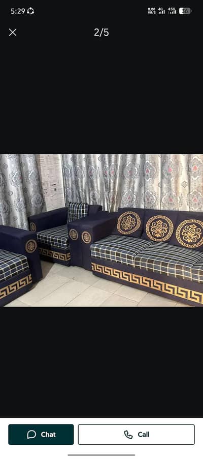 sofa set 321 seater call 03124049200