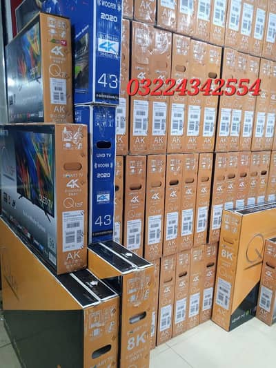 Haier tcl 43 inch led tv smart 4k full hd All size Available