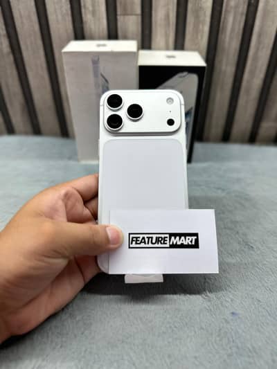 17 Pro Max | Factory Unlock | 256GB | NonPTA | Silver | Apple iPhone