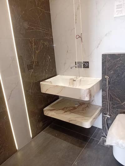 Corian Vanity and Pvc vanity