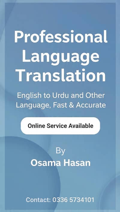 Online languages translator services