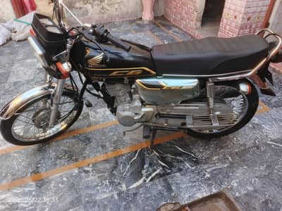 cg 125 self start 22model