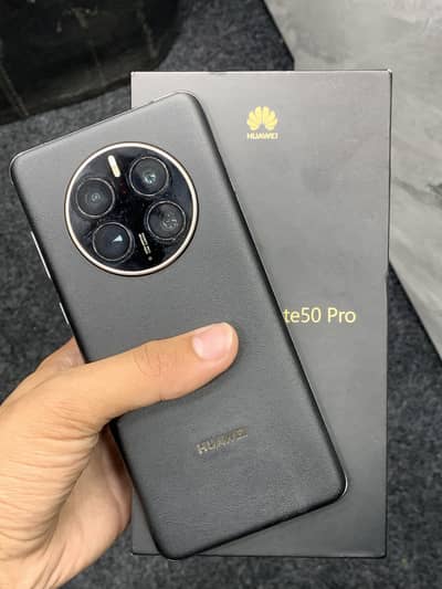 Huawei Mate 50 Pro Official PTA Approved 8/256 Complete Box