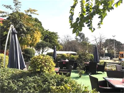 Ground Floor 1200-SQF Plus Outdoor Dining Commercial Space Available for Rent in the Hear of F-7, Markaz