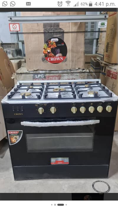 5 Burners Stoves Cooking Range Available for Sell