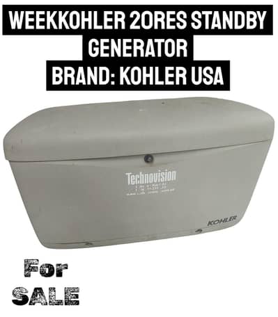 FOR SALE GENERATOR KHOLER STANDBY GENERATOR USA
