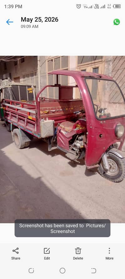 New Asia power Riksaw 200cc condition saaf. 03256159217