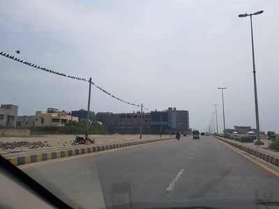 4000 Sq. Yards (2000+2000 Sq. Yards), 3 side corner Jori Plot (180'ft x 200'ft), west-Open, Zone-E, Phase-8, DHA Karachi