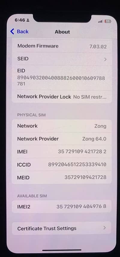 Apple iPhone XS Max