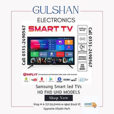 Get 48 Inches Smart Android Google Led TV with Warranty