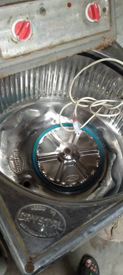 Crystal Washing Machine Steel - 100% OK Condition