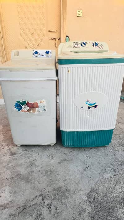 al karam washing Machine And Super Asia dry for sale.