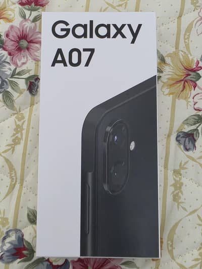 Samsung Galaxy A07 (4GB|64GB) - Brand New, PTA Approved