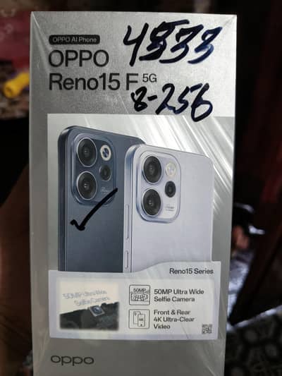 OPPO Reno 15 F 5G 8 256 WhatsApp Number 03214957518