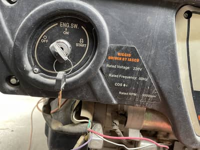 Riggid 9kv generator