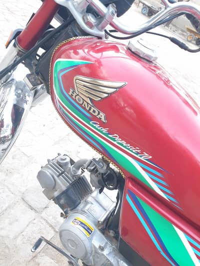 Honda CD-70 2017 in Genuine Condition For Sale