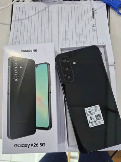 Samsung Galaxy A26 8GB RAM 128 GB memory. 0324=8193=531