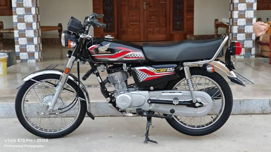 Honda CG 125 2024 Model Applied registration letter