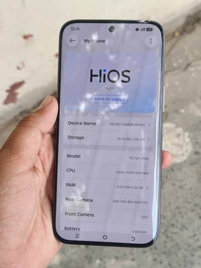 Tecno Camon 50 pro