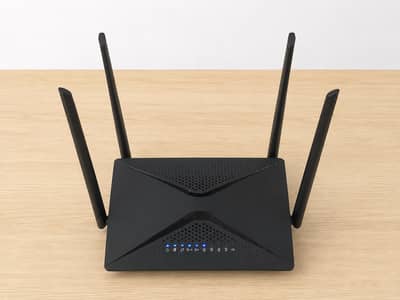D-Link 4 Antenna High Speed Dual Band WiFi Router fr Gaming & Home Use