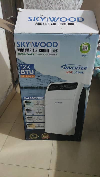 Skywood 1 Ton Inverter Portable Air Conditioner | Model SKP-1221MWBH
