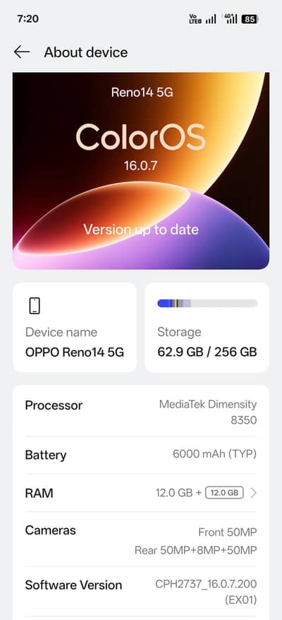 OPPO Reno 14 5g