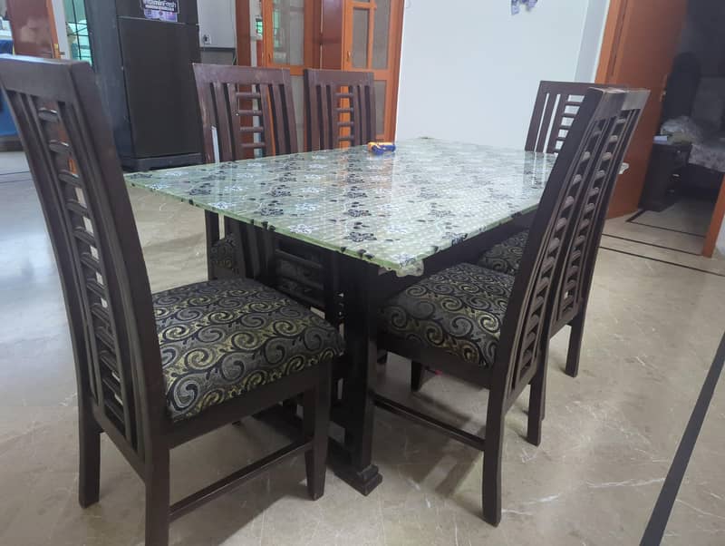 dining table with chairs 1