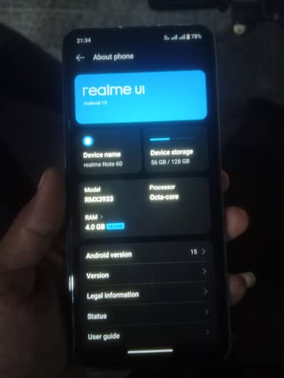 Realme Note 60