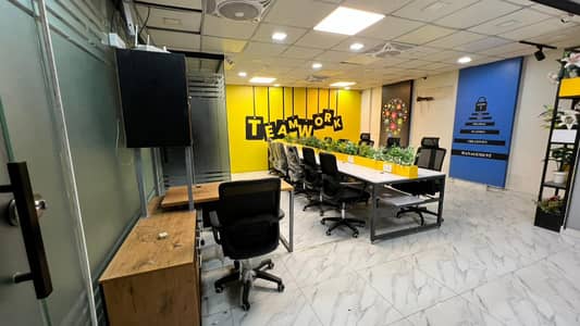 5 Marla Ground Floor Office For Rent And Furniture For Sale In Sector C Bahria Twon Lahore