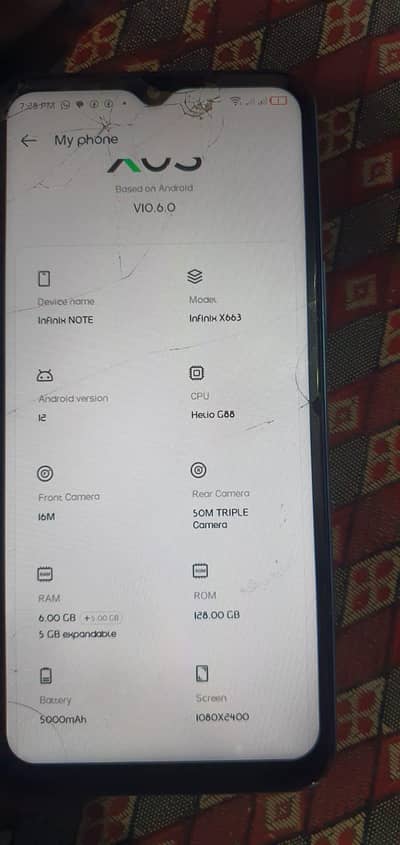Infinix Note 12