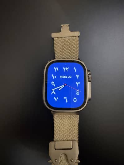 Apple watch Ultra 3 series Sapphire crystal glass|Titanium Body