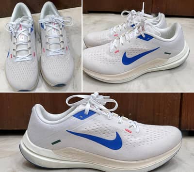 Nike Style White Running Shoes Size 10