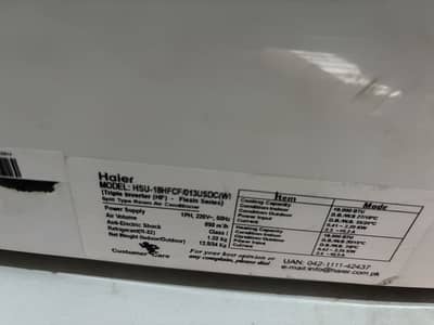 Haier inverter ac