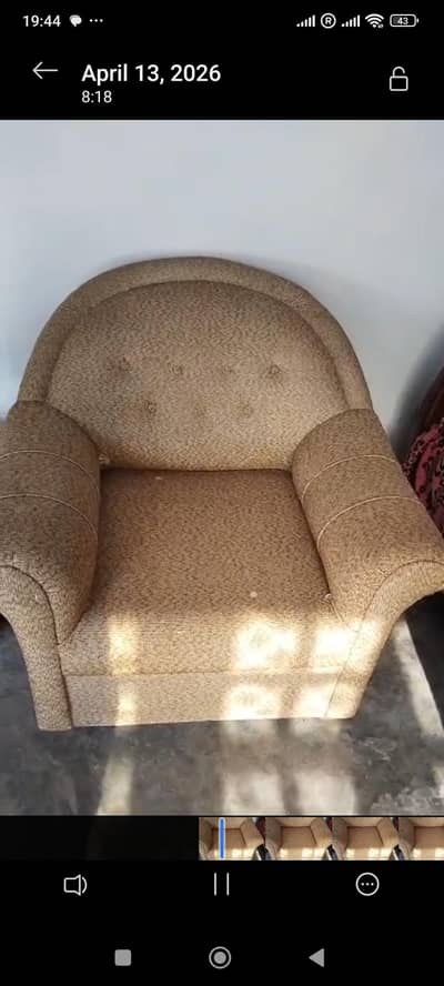five seater being colour sofa