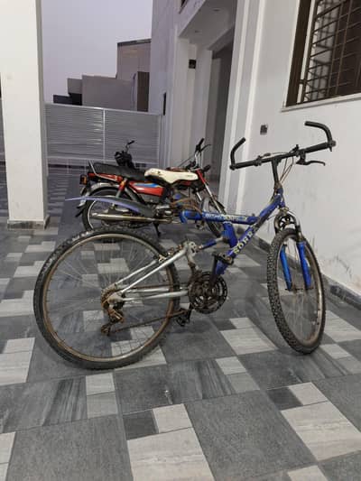 Used bicycle for sale 7 grarise 26 inche