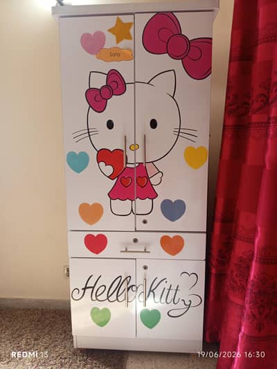 Hello kitty kids cupboard