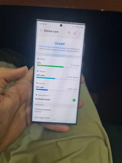 Samsung Mobile S22 Ultra PTA with Box