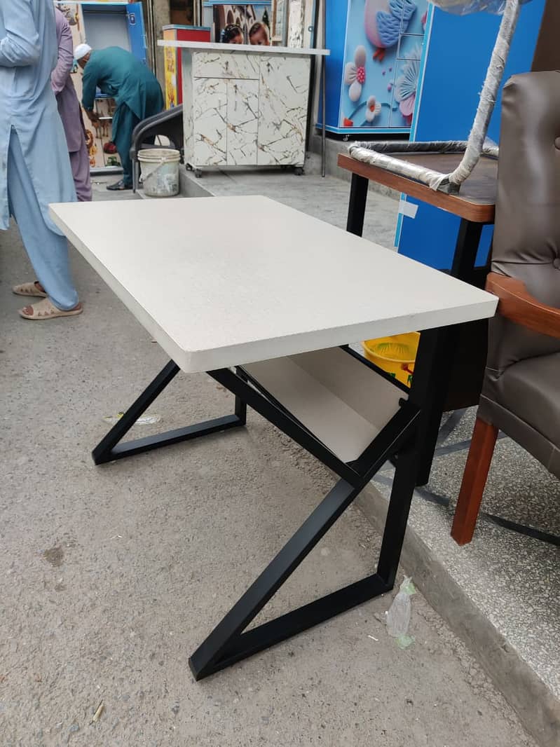 K shape table- Laptop table-Study table-Workstation-Computer table 5