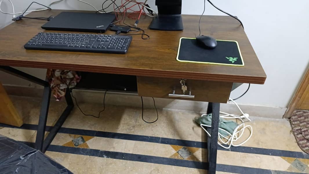 K shape table- Laptop table-Study table-Workstation-Computer table 19