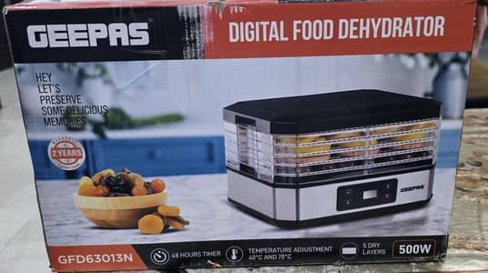 Geepas Food Digital Dehydrator