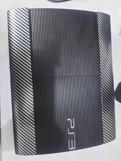 Playstation 3 (ps3) super slim with 2 controller lush condition