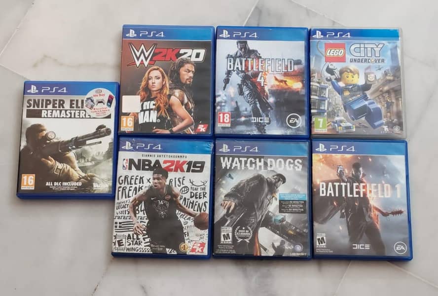 Ps4 games Bundle 0