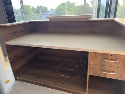 2 Wooden cash counter for sale