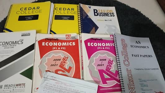 O and A levels books