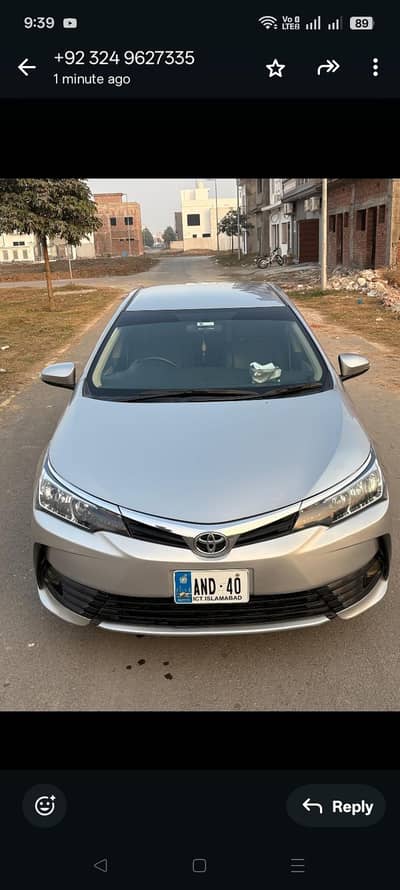 Toyota Corolla Altis 2019 totally orjnal