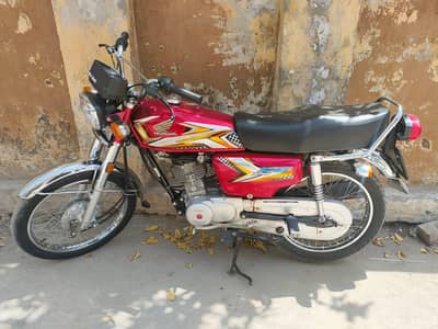 Honda 125 Red Color All Ok Document Ok Bio On Spot 2025 model