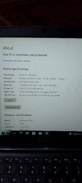 Dell Latitude 7480 Core i5 6th generation