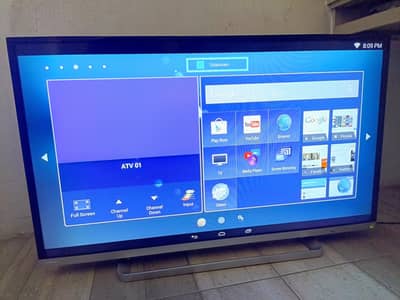TOSHIBA 42" INCH LED TV ANDROID